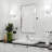 Modern Tilting Bathroom Vanity Wall Mirror | Stainless Steel Pivot Frame-304340584-306208178