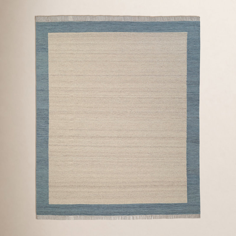 Tapis gris / ivoire Kaylee, Rectangle 7 pi 9 po x 9 pi 9 po
