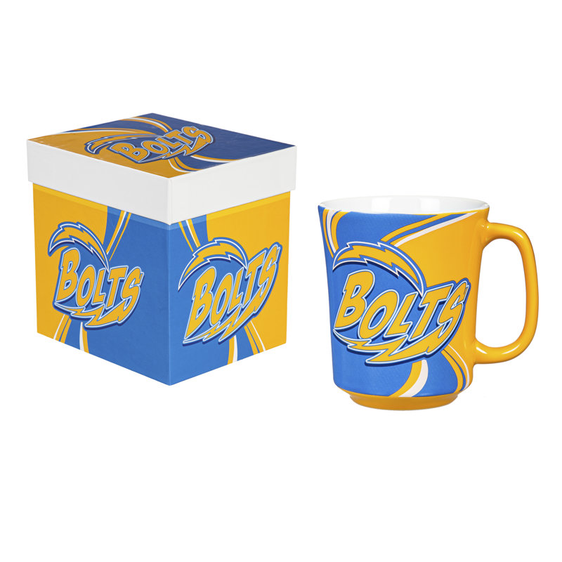 Los Angeles Chargers, céramique 14 oz avec boîte assortie