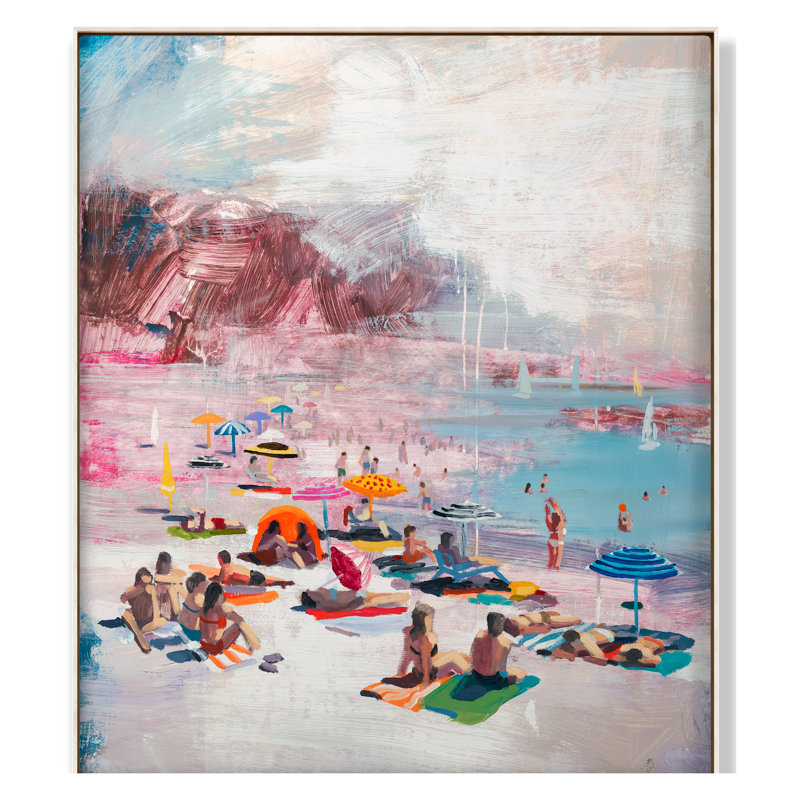 «Summer 2019 Beach Bums 3», impression sur toile par Paul Ngo, H 34 po x l 28 po