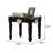End Table, Black