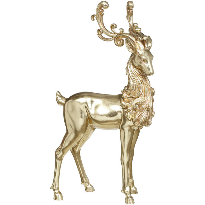 Baroque Standing Deer - 20 Inches
