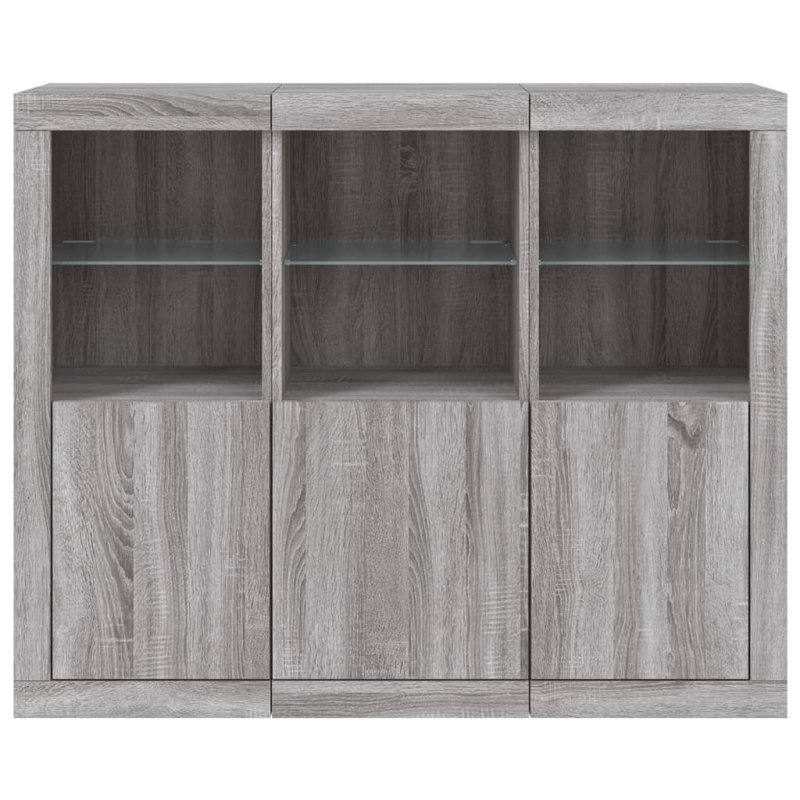 Azima 123cm Sideboard, Grey Sonoma