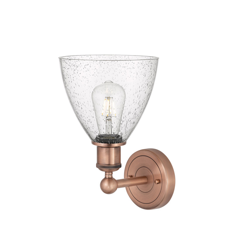 Carmichaels Armed Sconce, Seedy, Antique Copper