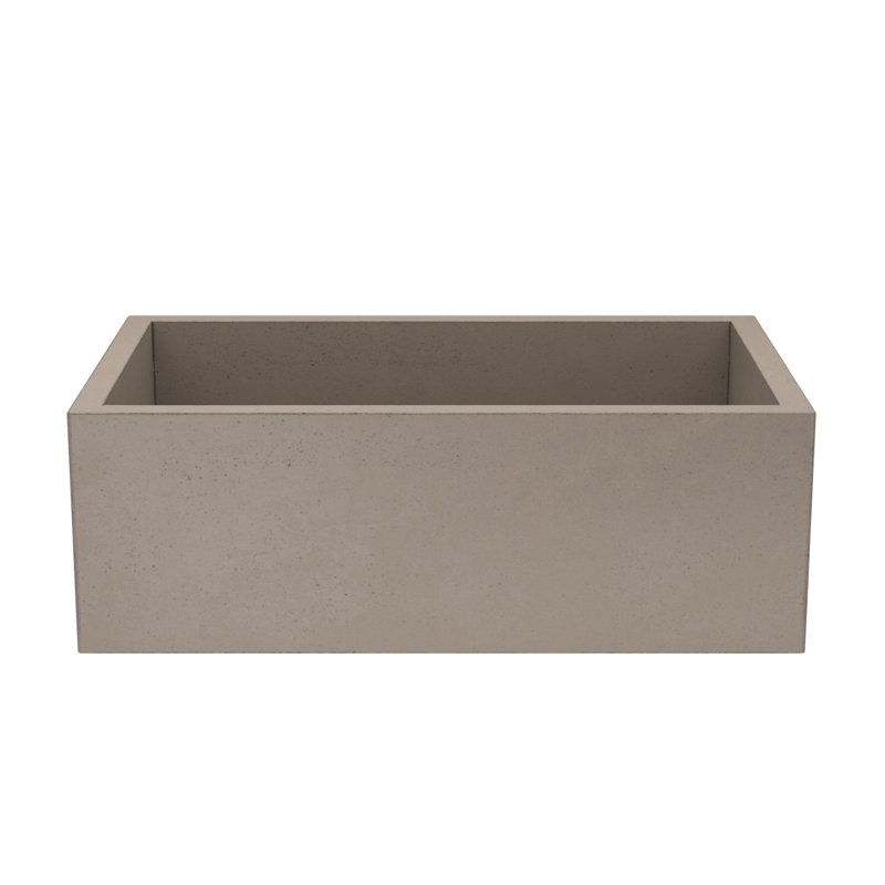 NativeStone® 30" L x 18" W Kitchen Sink, Earth