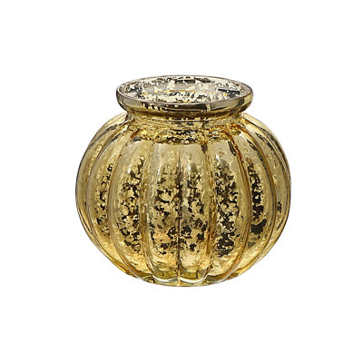 Ih Casadecor 4'' H Mercury Glass Tabletop Tealight Holder