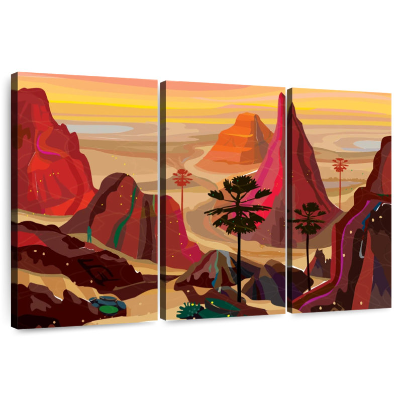 Alvord Healing Landscape, 24" H x 38" W