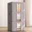 Boîte de rangement avec cadre (grand - 66 L)