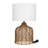 Rattan Handmade Woven Table Lamp with Drum Shade-408839387-408839388