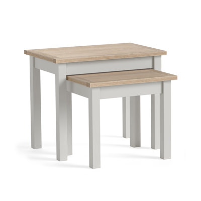Waldemar Grey 2 Piece Nest of Tables