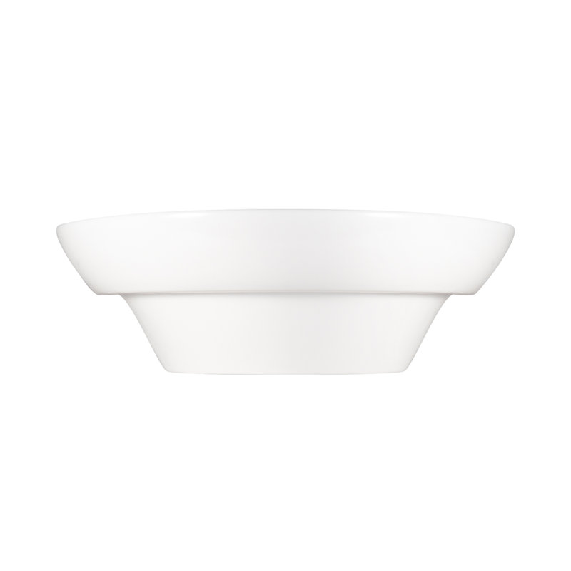 Barclay 17.25'' Vitreous China Circular Bathroom Sink with Overflow