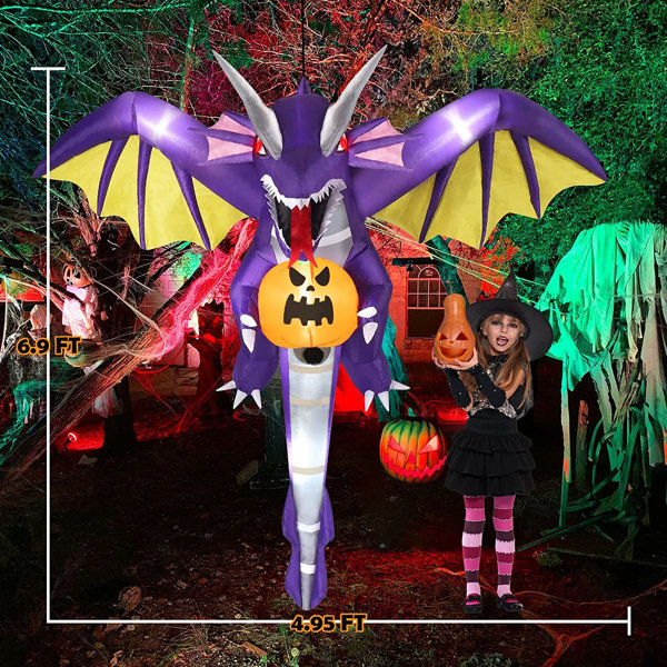 Halloween Devil Wings Foldable Cosplay Accessories Dragon Wing The Holiday Aisle Color: Yellow