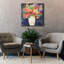 «Floral Beauty 2» par Cheryl Warrick, art mural sur toile, 37 po x 37 po-1597872673