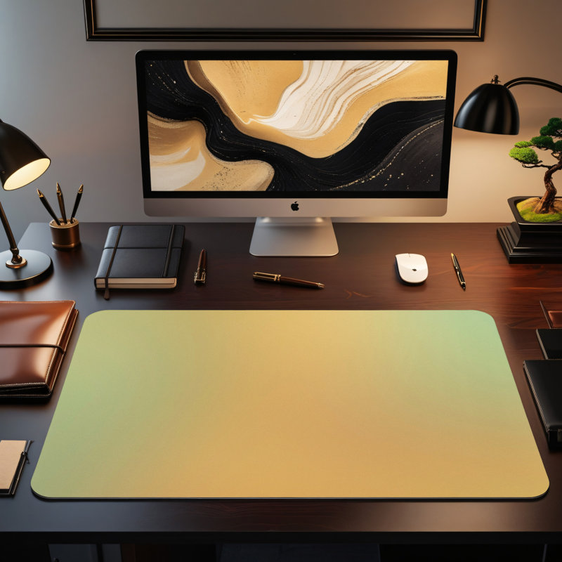 Polyester Desk Pad, 23.6x13.8