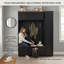 Arbre d'entrée 59 po de style ferme moderne avec banc de rangement, armoire utilitaire et crochets à manteau-1455041530