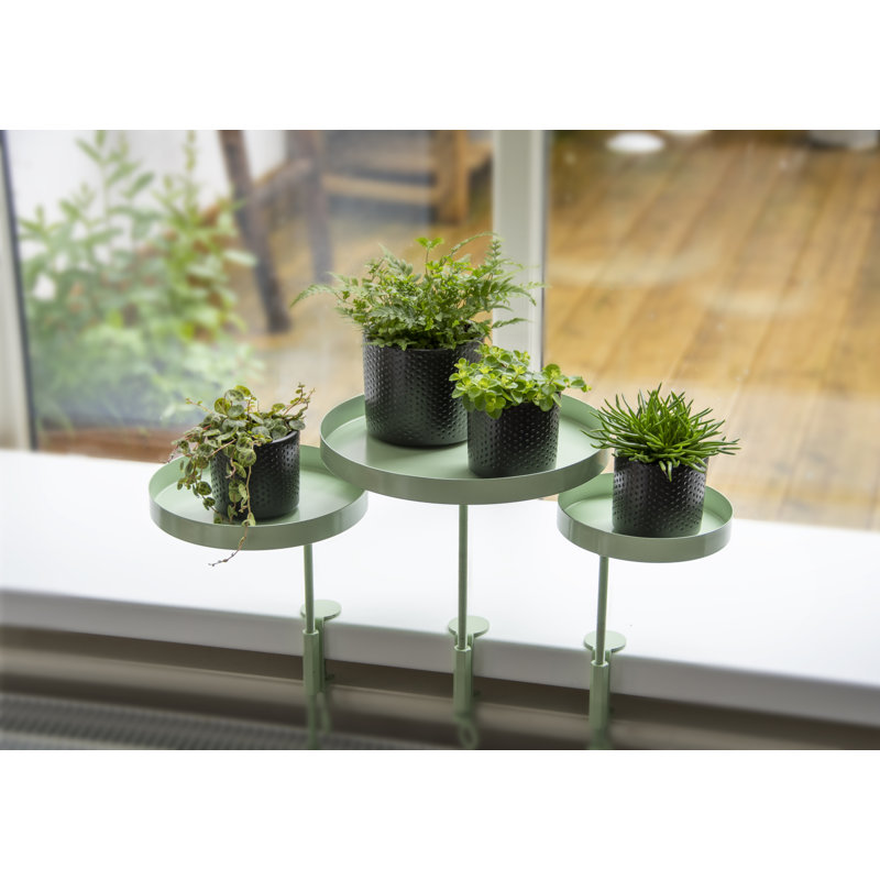 Windowsill Clamp, 24.6cm H x 24cm W x 24cm D, Green