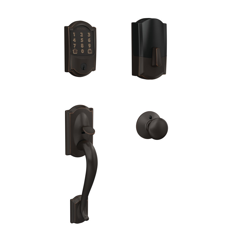 Encode Single Cylinder Smart Deadbolt, Bronze