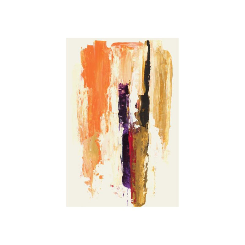Orange Marmalade par Guseul Park - Peinture, Extérieur, H 60 po x l 40 po x P 1,5 po