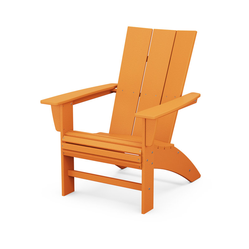 Chaise Adirondack POLYWOOD, Tangerine