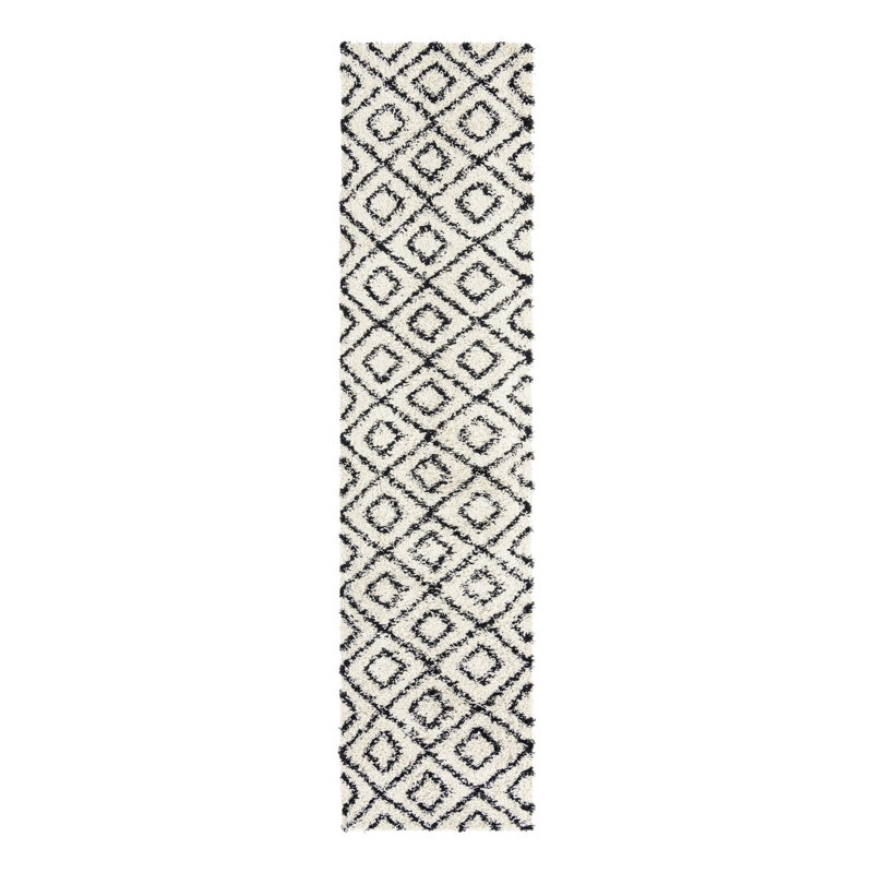 Attore Geometric Indoor Rug, Runner 2'7" x 12'