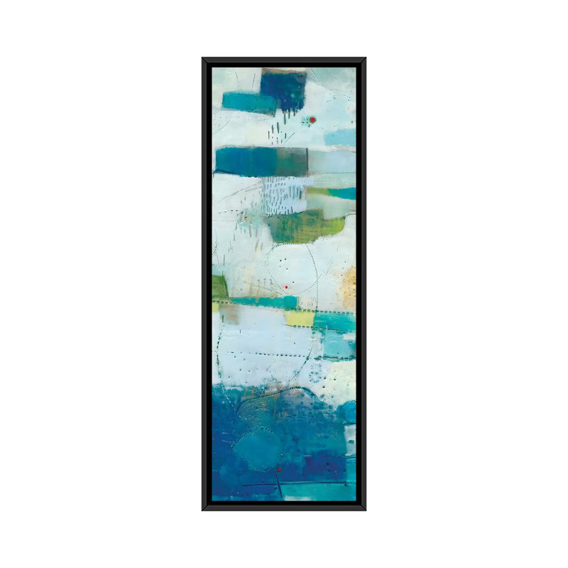 «Crore II», reproduction sur toile, H 36 po x l 12 po x P 1,5 po, Toile avec cadre noir