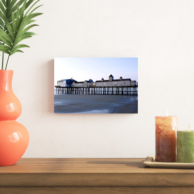 « scene on the water », photographie sur toile