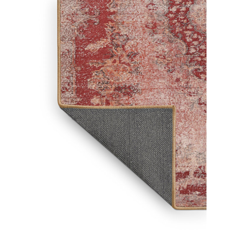 Tapis oriental en laine rouge Mamigon, Rectangle 6 pi x 9 pi