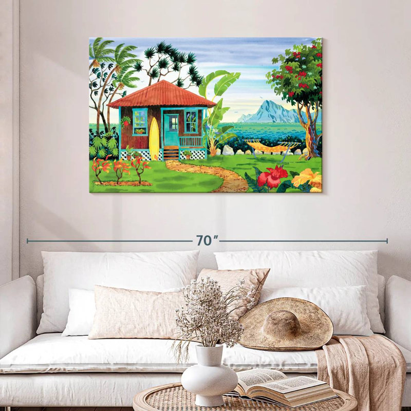 Gillard The Beachhouse, H 30 po x l 45 po