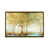 Toile encadrée d'or