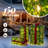 3PCS Lighted Artificial Greenery Gift Boxes