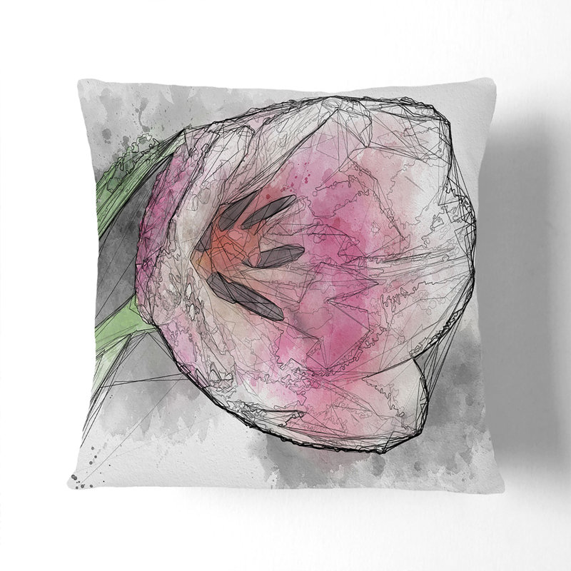 Square Cushion, 40cm H x 40cm W x 15cm D
