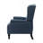 Oversized Tufted Wingback Fabric Push Back Recliner With Nailhead Trim And Button Tufted Diamond Stitch For Living Room, Bedroom-660637315