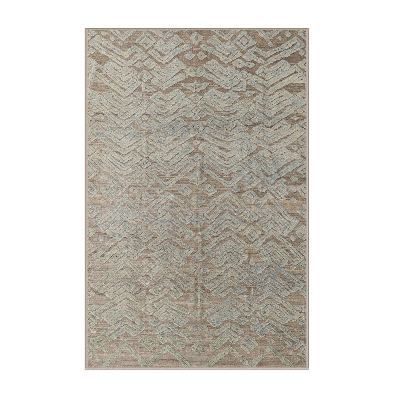 Abstract Indoor Rug, Rectangle 5' x 8'