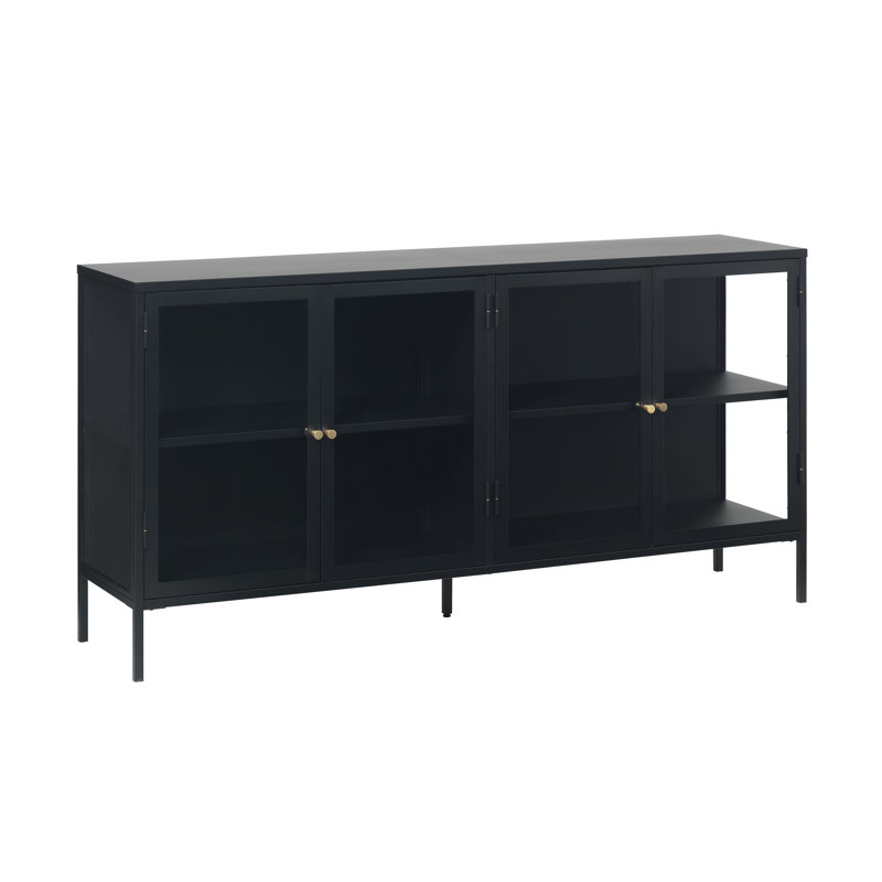 Buffet noir à 4 sections Kellen