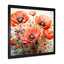 Red Serene Poppy Meadows I - Art mural coquelicot-1586859605-1586859619