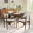 Modern Upholstered Dining Chair with Solid Wood Legs Side Chair for Kitchen Dining Room Living Room-70203296-70203309