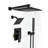 6-Setting 12Inch Completed Shower System With Dual Showerheads & Handheld-137896863