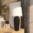Cole And Grey Ceramic Antique Style Pot Vase Room Table Lamp With White Linen Shade-1485550490-1485550491
