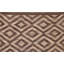 Tapis géométrique en laine Kilim