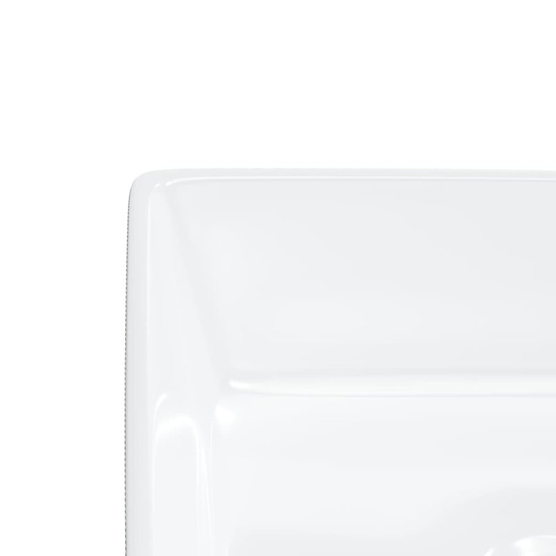 Belfry Bathroom Guillotte 37mm L x 37mm W White Ceramic Square Sink