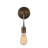 Vintage Industrial Wall Lamp, Copper Metal Body, 10.6 x 4.7 x 10.6 inches | E27 Socket, Max 40W, IP20 Rated | Modern Novelty Design, Perfect for Home Decor & Ambient Lighting, Elegant & Durable-2102136094