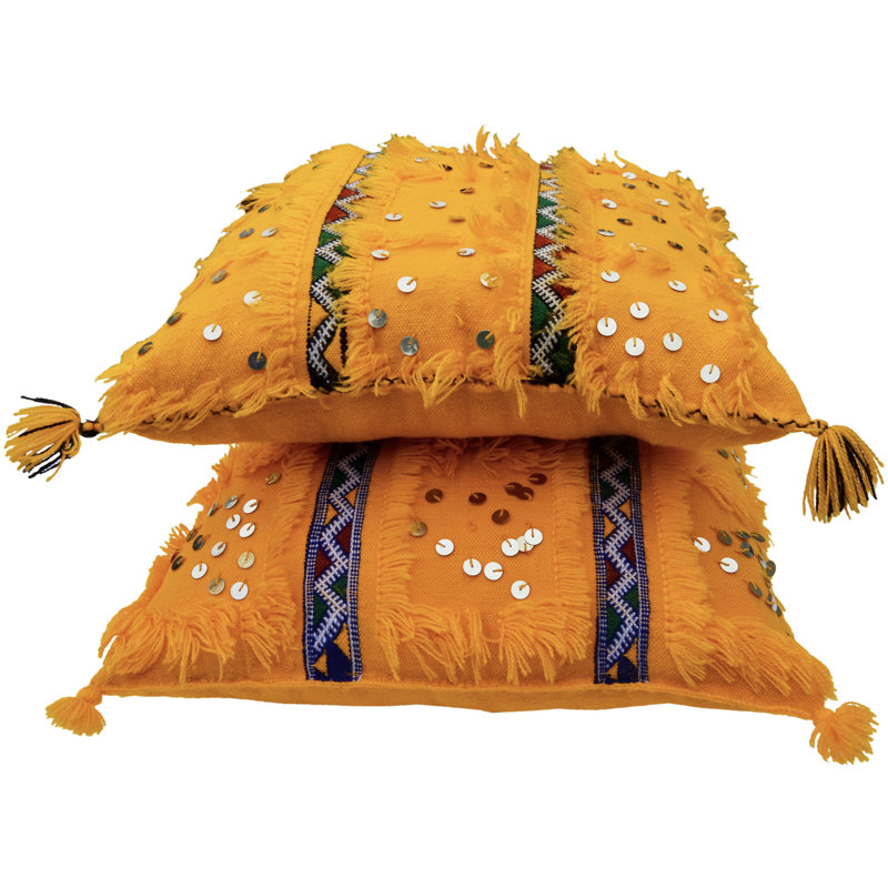 Rectangular Pillow Cover & Insert, Orange/Red/White/Purple