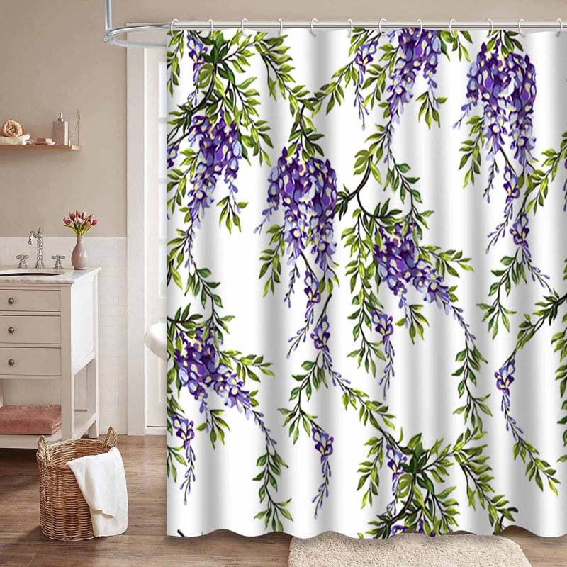 Rideau de douche Spring, L 72 po x l 78 po