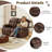 60.6'' Wide Modern Manual Reclining Loveseat – Recliner Loveseat With Skin-Friendly Microfiber
