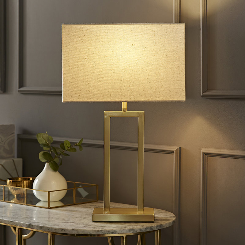 Metal Table Lamp