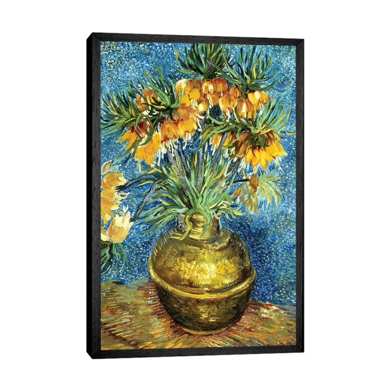 1 Piece Wall Art on Canvas, 66.04 cm H x 45.72 cm W, Black Framed