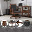 Chaise avec accoudoirs cerise Dodsworth
