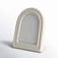 Leandro White Ceramic Matte Picture Frame