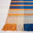 Anjail Flat Weave Wool/Cotton Plaid Rug in Orange/Blue-1341712696
