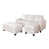 White Faux Leather is out of stock selected
